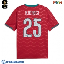 Fotballdrakt Herre Portugal Nuno Mendes #25 Hjemmedrakt VM 2026 Kortermet